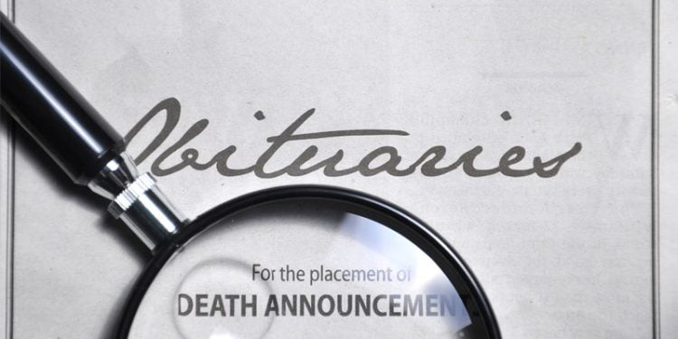 Different Ways to Find Local Obituaries