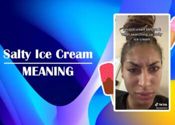 Salty Ice Cream Meaning