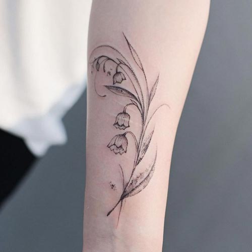 lily of the valley tattoo meaning