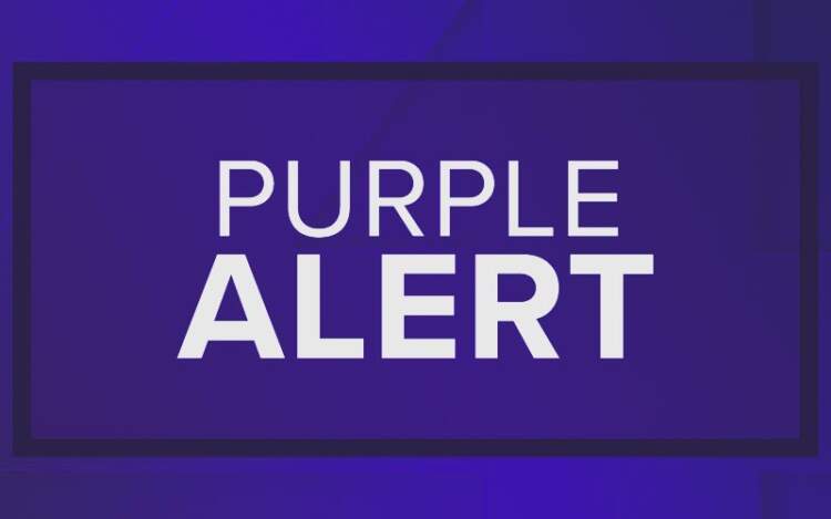 what is a purple alert
