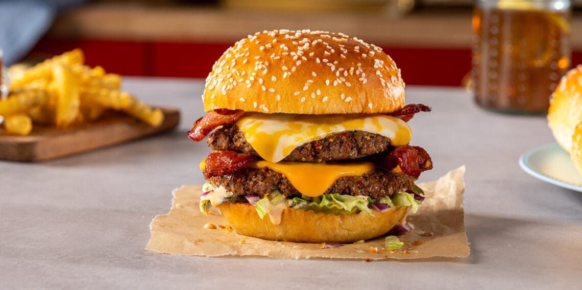 bacon cheeseburger