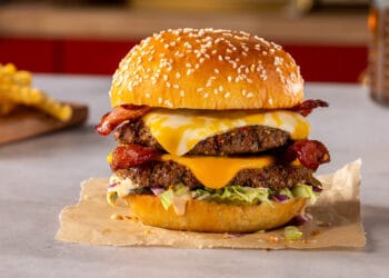 bacon cheeseburger